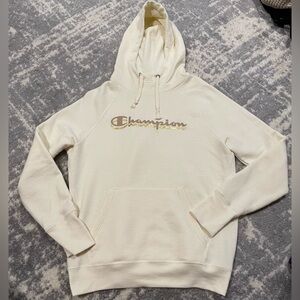 Gold Decal Champion Hoodie